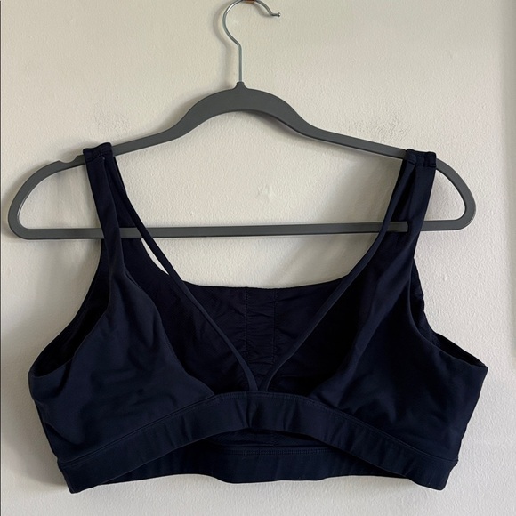 Athleta Sports Bra Navy Blue Size XL Exhale Bra A-C - Picture 3 of 6